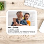 Tapis de souris personnalis - dfinition papa