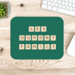 Tapis de souris personnalisé - scrabble Tapis de souris personnalisé - scrabble