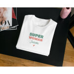 Tee shirt personnalis� femme - super