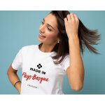 Tee shirt personnalisé femme - made in pays basque Tee shirt personnalisé femme - made in pays basque