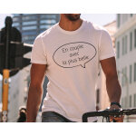 Tee shirt personnalis� homme - bulle dialogue