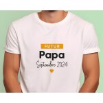 Tee shirt personnalis� homme - futur papa