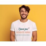 Tee shirt personnalis homme - j'peux pas j'ai volley - ball