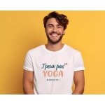 Tee shirt personnalisé homme - j'peux pas j'ai yoga Tee shirt personnalisé homme - j'peux pas j'ai yoga