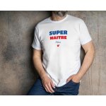 Tee shirt personnalis� homme - super ma�tre