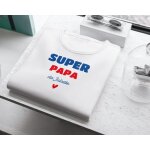 Tee shirt personnalis� homme - super papa