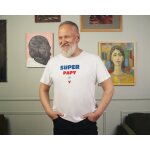 Tee shirt personnalis� homme - super papy