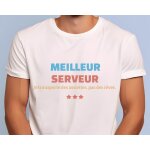 Tee shirt personnalis homme - meilleur serveur