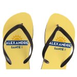 Tongs personnalis�es pour un alexandre
