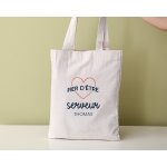 Tote bag personnalisable - fier d'être serveur Tote bag personnalisable - fier d'être serveur