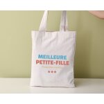 Tote bag personnalisable - meilleure petite - fille