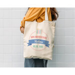 Tote bag personnalis - collection bougies d'anniversaire