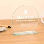 Trophe personnalis - chef toil