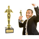 Le trophe personnalis - statuette oscar