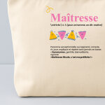 Trousse en coton personnalise - dfinition maitresse