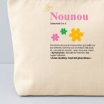 Trousse en coton personnalise - dfinition nounou