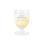 Verre � ricard ballon personnalis� pour un jean - claude