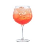 Verre � spritz personnalisable homme 54 ans