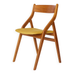 1 des 2 chaises pliantes dyrlund denmark, ann�es 1960, teck, style moderne du milieu du si�cle