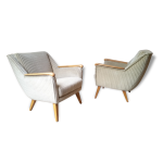 1 / 6 fauteuils club année 50 60 dos egg 1 / 6 fauteuils club année 50 60 dos egg