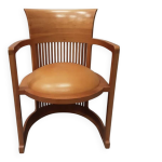 1 fauteuil de bureau cassina en merisier