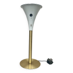 1 lampadaire tulipe lampe staff leuchten mètal / dorèe - laiton 1960 / 70s 1 lampadaire tulipe lampe staff leuchten mètal / dorèe - laiton 1960 / 70s