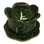 1 petit bol choux avec son assiette en dessous