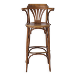 1 tabouret haut de pub irlandais vintage en bois avec technique de bois courbé des années 1960 - 1970 ... 1 tabouret haut de pub irlandais vintage en bois avec technique de bois courbé des années 1960 - 1970 ...
