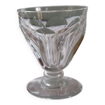1 verre  liqueur en cristal modle talleyrand - tampon sous le pied, baccarat