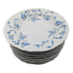 10 assiettes creuses porcelaine ancienne manufacture royale de limoges 10 assiettes creuses porcelaine ancienne manufacture royale de limoges