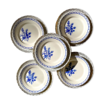 10 assiettes porcelaine dépareillées ~ assiettes porcelaine blanche doré ~ assiettes limoges ~ vaiss 10 assiettes porcelaine dépareillées ~ assiettes porcelaine blanche doré ~ assiettes limoges ~ vaiss