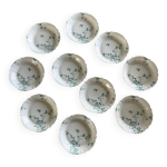 10 assiettes  potage haviland limoges.