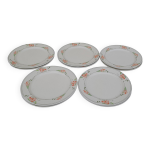 10 assiettes en vitro porcelaine villeroy & boch modle miami diam 23 cm