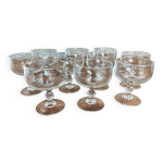 10 coupes � champagne