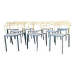 10 fauteuils piccolo pascal mourgue pour fermob 10 fauteuils piccolo pascal mourgue pour fermob