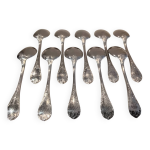 10 pelles  glace mtal argent orfvre christofle marly grave hbc