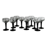 10 verres  liqueur  pied noir