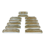 11 porte - couteaux verre art dco et salire