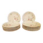 12 assiettes � dessert assiettes schumann arzberg