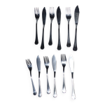 12 couverts � poisson