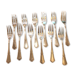 12 couverts  poissons ercuis