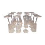 12 fltes  champagne baccarat n 100 - 192