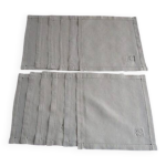 12 serviettes a a thé anciennes brodées 28x28cm 12 serviettes a a thé anciennes brodées 28x28cm
