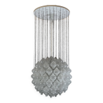 1960s 197070s tulip chandelier by j. t. kalmar for kalmar austria