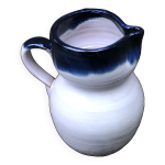 1969 pichet pot poterie 15cm fait et peint main vintage ancien style verre de terre eau et lait 1969 pichet pot poterie 15cm fait et peint main vintage ancien style verre de terre eau et lait