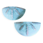 2 appliques lampes de salle de bain signes l. drimmer