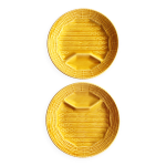 2 assiettes  asperges sarreguemines