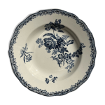 2 assiettes creuses sarreguemines