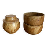 2 bols et son sucrier