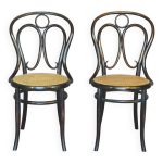 2 chaises bistrot kohn n35 art nouveaux - 1875 - cannes  la main rcement